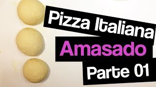 MASA para PIZZA casera con cerveza  Receta original [upl. by Htebirol]