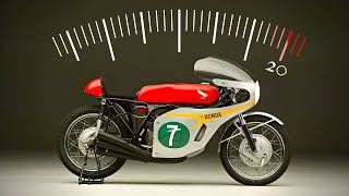 The 6 Cylinder racebike that revved to 20k rpm in the 1960s [upl. by Autrey]