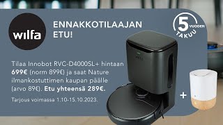 Wilfa Innobot RVCD4000SL presales [upl. by Henni107]