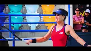 Sorana Cirstea vs Caroline García 2 set Abu Dhabi 2023 [upl. by Mariandi894]