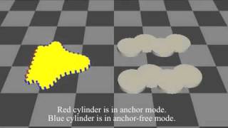 A softbodied amoeboid robot Slimy simulated resultmp4 [upl. by Lenwood]