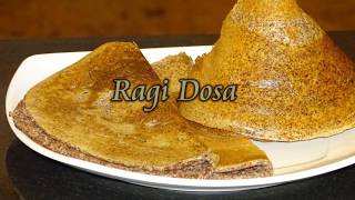 How to prepare ragi dosa batter [upl. by Wardieu177]