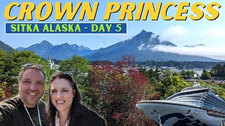 Crown Princess Alaska Cruise Sitka AK  Baranof Castle amp Sitka National Historic Park Day 5 VLOG [upl. by Kehsihba]