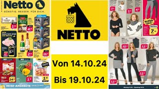 NETTO Angebote Prospekte Werbung Gültig von 141024 bis 191024​⁠Werbungde [upl. by Alyat364]