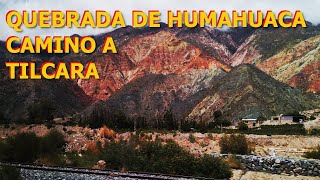 RECORRIENDO LA QUEBRADA DE HUMAHUACA ESTE PUEBLO ES HERMOSO TILCARA JUJUY [upl. by Nuriel]