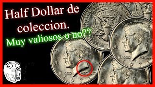 Moneda de 50 centavos Valiosos Half Dollar normal Precio y valores Monedas normales [upl. by Enogitna973]