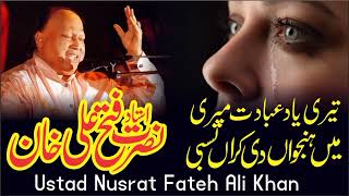 Teri Yaad Ibadat Meri By Nusrat Fateh Ali Khan Full Qawwali  NFAK [upl. by Coppinger]