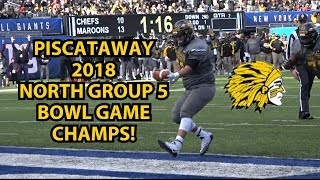 Piscataway 31 Ridgewood 21 North Group 5 Bowl Championship  Jordin Martell OL Scores [upl. by Mihe961]