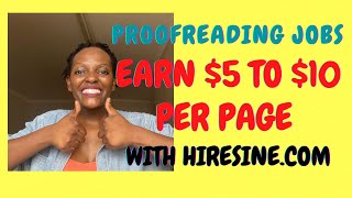 HOW TO APPLY FOR PROOFREADING JOBS AND EARN 5 TO 10PAGE [upl. by Owena]