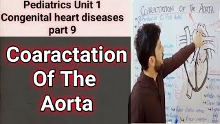 coarctation of the aorta  pre ductal and post ductal  pathophysiology symptoms and treatment [upl. by Princess]