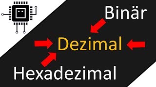 Binär in Dezimal Hexadezimal in Dezimal alle Zahlen in Dezimal umwandeln [upl. by Warfore]