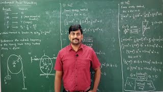 Lecture 5 Problems on undamped free vibration 3 amp 4 Mod 1 Mechanical Vibrations by GURUDATTHM [upl. by Chemash]