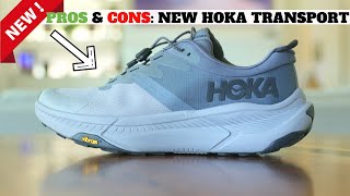 Hoka Transport Review Pros amp Cons amp Clifton 9 Comparison [upl. by Furnary]