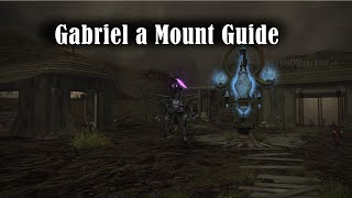 FFXIV Gabriel a Mount Guide [upl. by Netsuj]