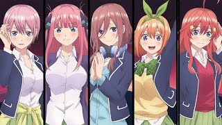 Gotoubun no Hanayome Opening Full Season 2  Gotoubun no Katachi Full Version Color Coded  Lyrics [upl. by Ailemap]