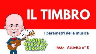 08 IL TIMBRO  Le caratteristiche dei suoni [upl. by Rowen37]