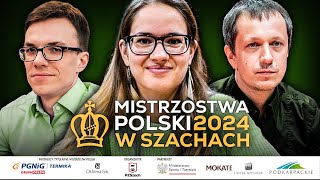 Mistrzostwa Polski w Szachach 2024  Dzień 7 [upl. by Nohtan]