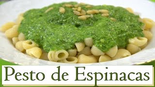 Pesto de Espinacas Las Recetas del Hortelano [upl. by Penrod]