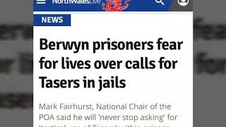 HMP Berwyn prisoners fear for their lives over calls for tasers in jails [upl. by Aleron]