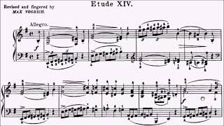 RCM Piano 2022 Grade 6 Etude No14 Bertini Etude in E Minor Op29 No14 Sheet Music [upl. by Malory]