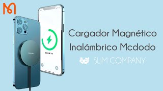 Cargador Magnético Inalámbrico Mcdodo Carga rápida Qi 15W [upl. by Molly764]