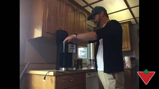 Lagostina 12C Coffee Maker reviewed by Shawn [upl. by Roseanna]