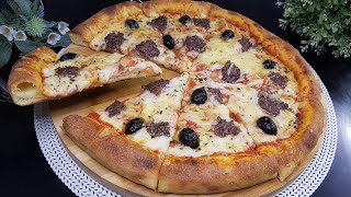 Non comprerai più la pizza dopo questo video Pizza fatta in casaimpasto veloce in 10 minuti [upl. by Eirroc]