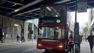 Advent Calendar Day 1 RDS EP 7 FRV LDN Bus Route DL6 Barking  Tower Hill LX10AUH DS57 [upl. by Gabel]