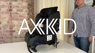 Axkid Minikid 2 change seat cover [upl. by Adnorhs]