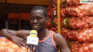 Tabaski 2016 Vendeurs de légumes du marché de grand Dakar  SenePlusCom [upl. by Ajroj]