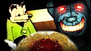 SOMEBODY TOUCHA MY SPAGHET  The Meme Based Horror Game Full Version [upl. by Ycinuq]