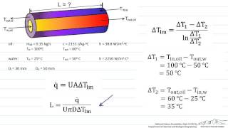 Sizing a Heat Exchanger CounterFlow [upl. by Dorree320]