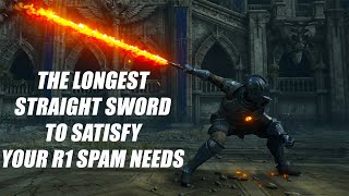 Demons Souls Remake PVP Penetrating Sword The Longest Straight Sword In The Game Showcase [upl. by Tohcnarf]