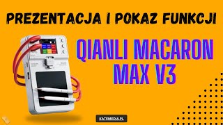 QianLi Macaron Max V3 Prezentacja i pokaz funkcji zgrzewarki punktowej PLEN [upl. by Rennerb]