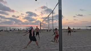 Evening LightHouse Beach Volleyball Session №65 Set 2 [upl. by Alvie]