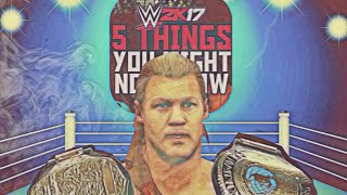 WWE 2K17  5 THINGS YOU MIGHT NOT KNOW Double Title Entrance amp Shield Powerbomb BadAttitudeTV [upl. by Iren]