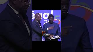 Remise officielle de lAgenda Sénégal 2050 au chef dÉtat Bassirou Diomaye Faye par Ousmane Sonko [upl. by Oidacra319]