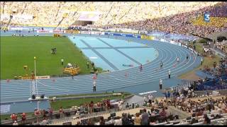 FINALE RELAI 4 X 100 M MASCULIN CHAMPIONNAT DU MONDE MOSCOU 2013 [upl. by Ocirrej]