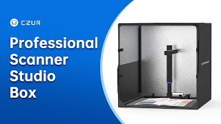 How to Use CZUR Professional Scanner Studio Box [upl. by Silsby]