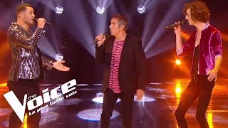 Julien Clerc  Quand je joue  Léonard et Pierre Danaë  The Voice 2019  Semifinal Audition [upl. by Neelcaj595]