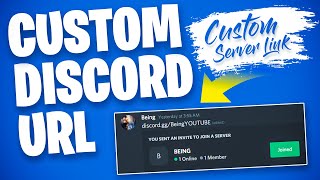 TOP 3 Ways Get CUSTOM Discord Server VANITY URL or Links Without Boosts  2020 [upl. by Santiago]