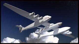 Самолетноситель Stratolaunch Model 351 [upl. by Ineslta]