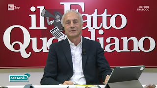 Intervista a Marco Travaglio  Chesarà 17122023 [upl. by Ahsikad]