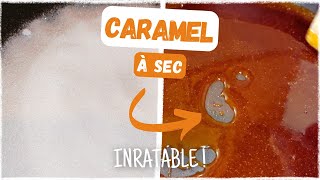 Réaliser un caramel à sec inratable [upl. by Neeron]