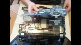 Как разобрать ноутбук HP pavilion g61180er disassemble HP pavilion g61180er [upl. by Annazus475]