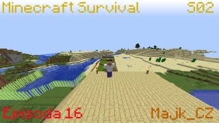 Czech Lets play  Minecraft  Survival 16  Hledání jeskyně MajkCZ [upl. by Manson]