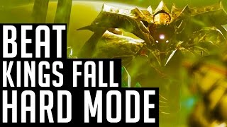 Destiny HARD MODE Kings Fall Raid NO FAILS Beat Oryx Hard Mode Raid [upl. by Aldredge]