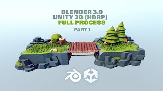 Blender amp Unity  Creating Low Poly 3D Game Art Part 1 3D Platformer [upl. by Norri556]