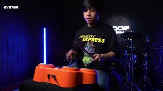 Avatar PD405 Percussion Electronic Drum Pad Sound Test [upl. by Akilat]