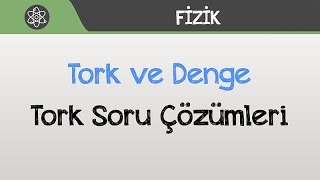 Tork ve Denge  Tork Soru Çözümleri [upl. by Ecerehs886]